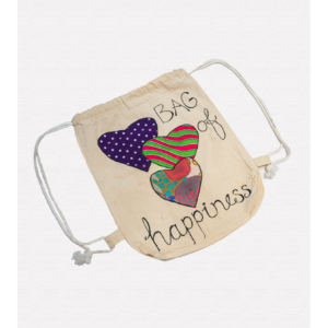 Happiness Heart String bag PW College Bag