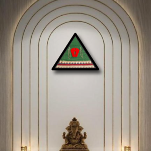 Laxmi Paul Decor Triangle Work Wall Art