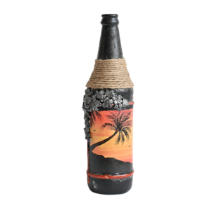 Sunset Coconut tree bottle